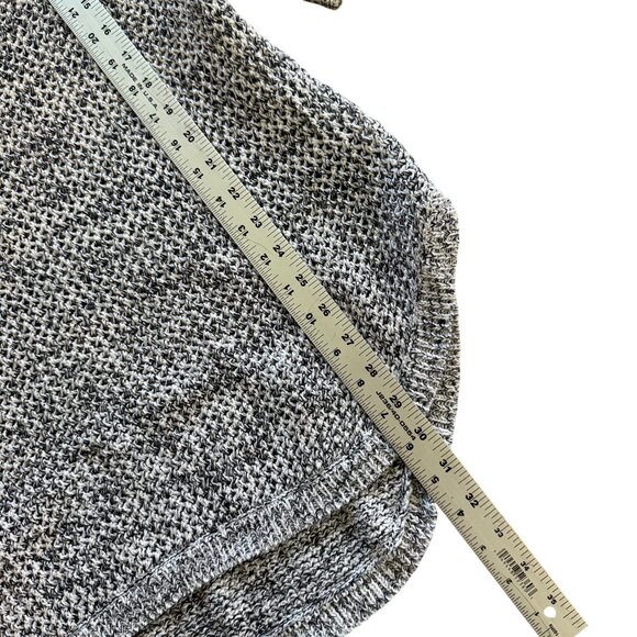 Torrid Womens Metallic Knit High-Low Sweater Size 2 2X Black/White Blend - Picture 7 of 7